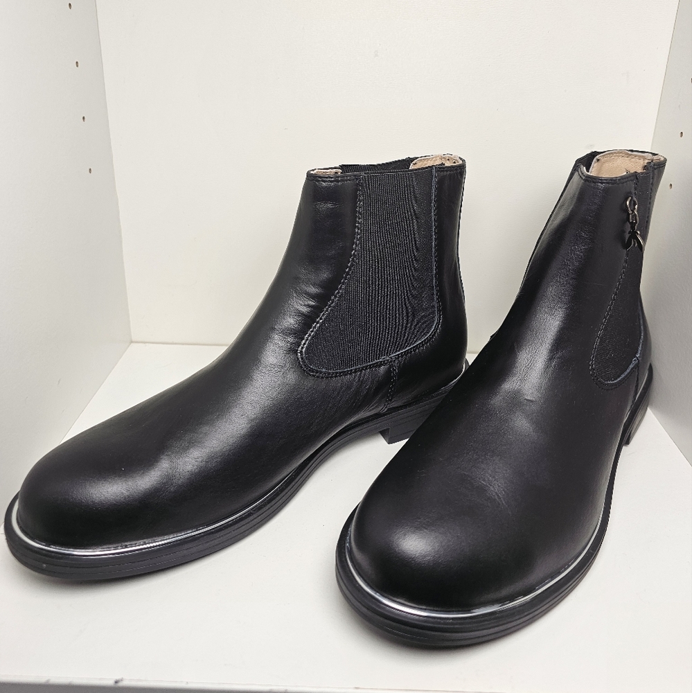 Patrizia Pepe Black Fall Winter Leather Ankle Boots NWT - Size 9